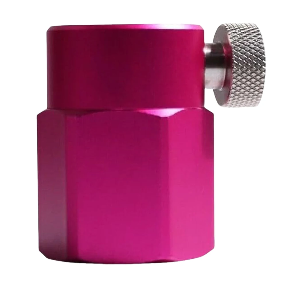 

Cylinder Refill Adapter Quick Connect Soda Cylinder Adapter CGA320 To W21.8-14 Homemade Beer Barrel Regulator for Homebrew Beer