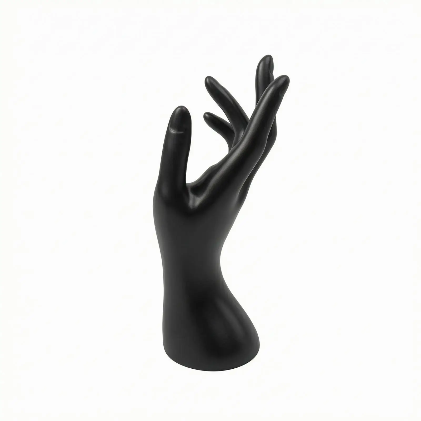 Realistic Vinyl Woman Hand Mannequin for Accessory Display Photography Studio Table Stand Art