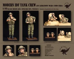 1:35 Ratio Die-cast Resin  Special Forces Soldiers 2 Figures Need To Be Assembled and Colored By Themselves