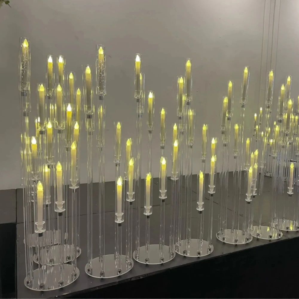 

5-10 шт.) золотая/белая/черная свадебная подставка для цветов, ваза без светодиодной подсветки, свадебное украшение, центральные украшения стола, акриловая подставка для цветов