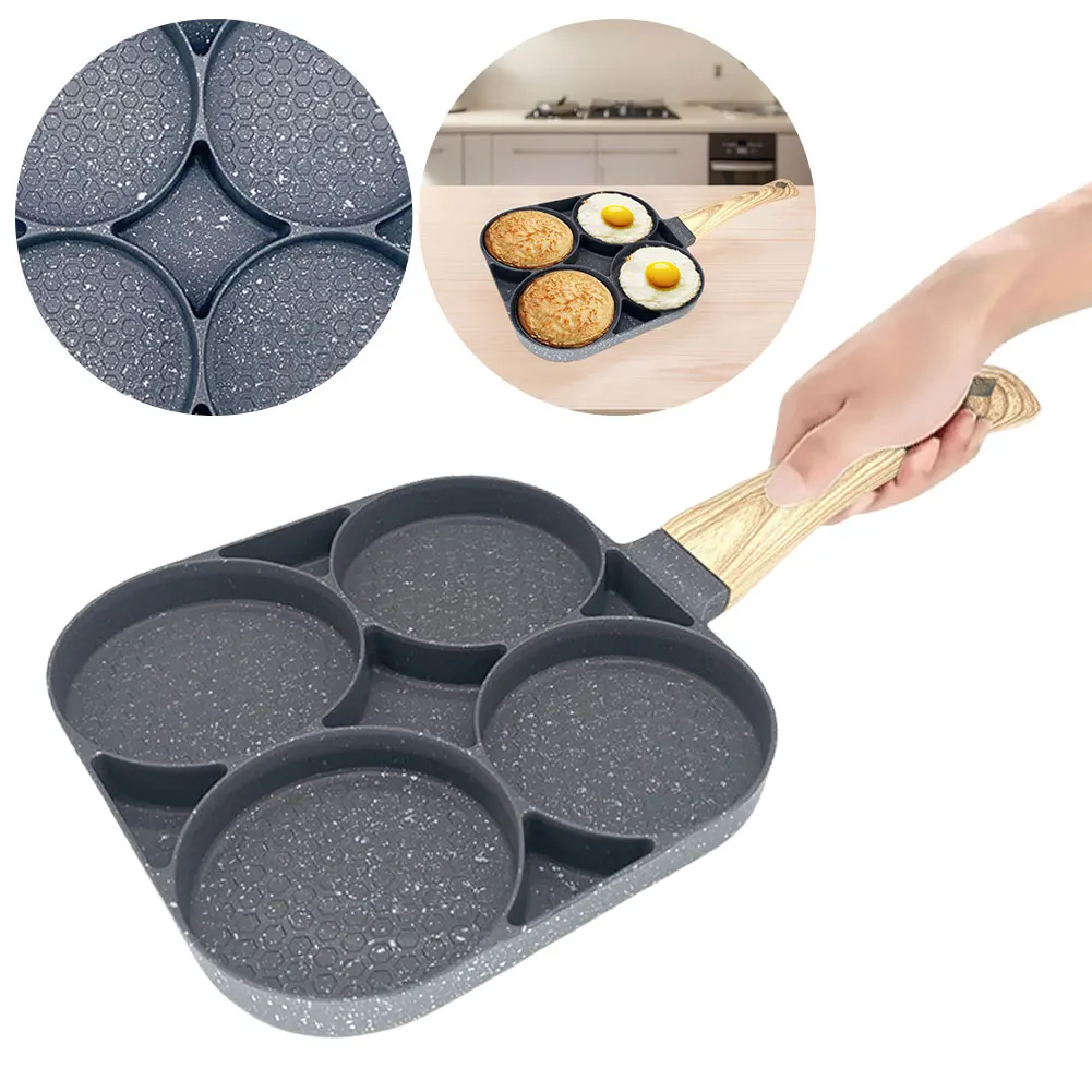 7/4 Cup Non-stick Griddle Pancake Maker Egg Omelet Crepe Frying Pan Mini Pancakes Maker for Kids Breakfast Brunch Parties