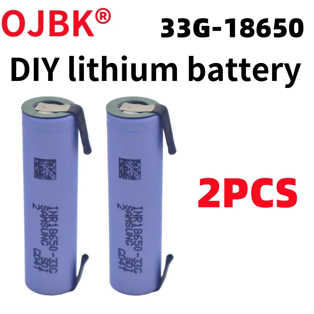 New 100% full capacity 18650 NCR18650 rechargeable lithium-ion battery 3.7V 3300mAh battery DIY nickel sheet