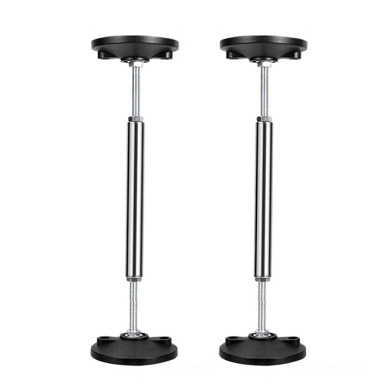 2Pcs Telescopic Support Rod Stainless Steel Cabinet Adjustable 30-45Cm Support Pole High Hardness Sink Support