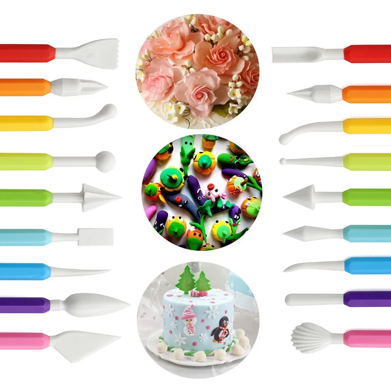 Pottery Tools 63-piece Set Stone Plastic Clay Carving Knife Children's DIY Figure Soft Pottery Mud Cutting Round Mold