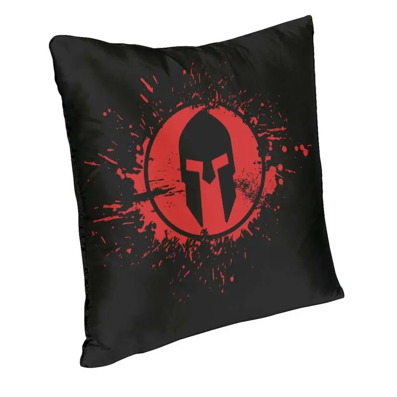 Large Spartan Race Logo Square Pillow Cover Home Decorative Cushion Cover Throw Pillow for Car Double-sided Printing