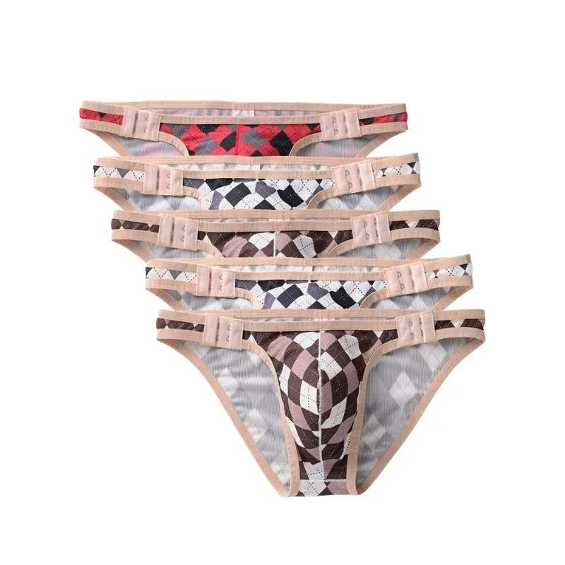 กางเกงชั้นในชายเอวต่ําสวมใส่สบายส่วนบุคคล PY01