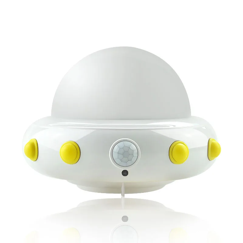 Wireless Infrared Motion Sensor LED Night Light USB Charging Wireless Infrared Wall Sensor Lamp for Path Laundry Stairs