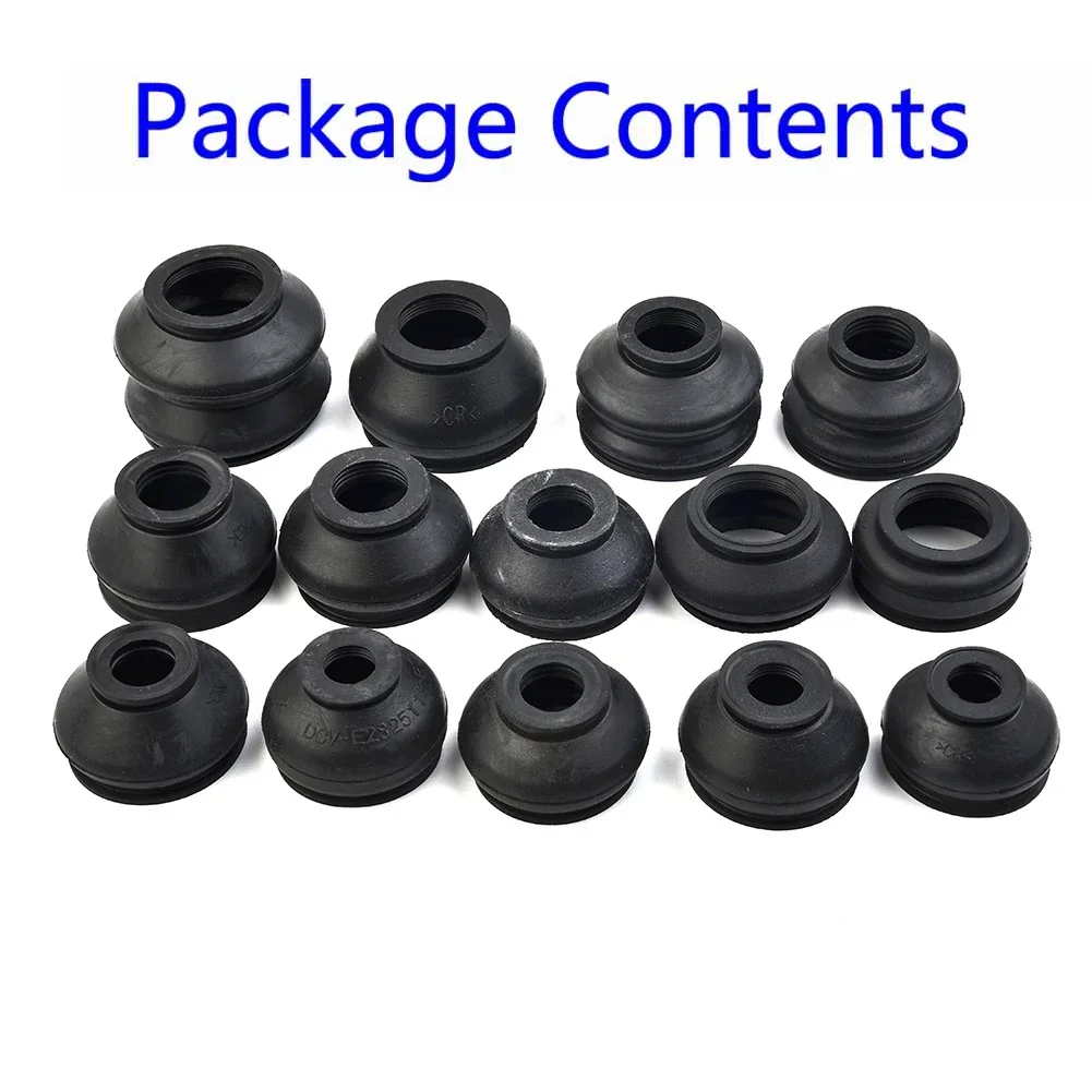 14pcs/set High-quality Car Multipack Ball Joint Rubber Dust Boot Covers Track Rod End Set Kit Premature Wear Of Suspension Parts