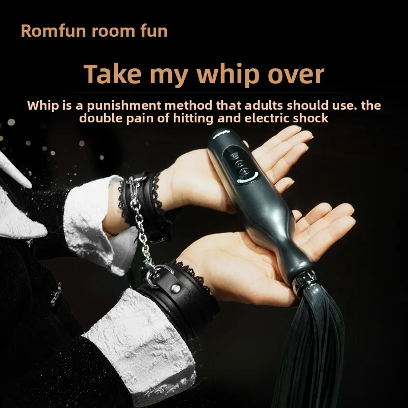 Electric shock sex toys for women SM training props electric shock whips silicone whips romantic toys  femdom sexshop