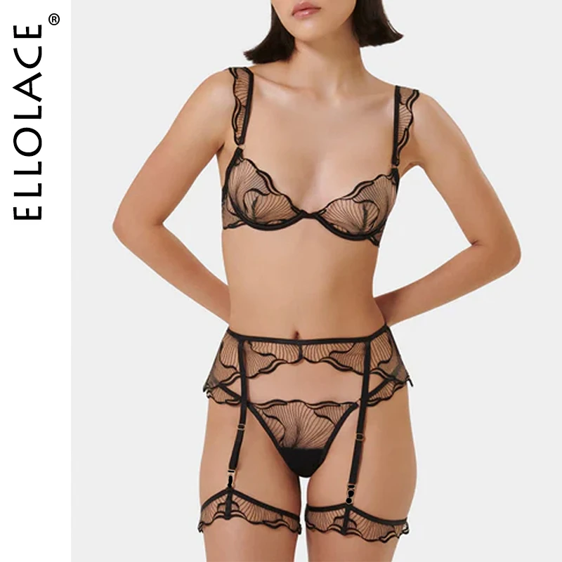

Ellolace Lingeries Sexy Hot See Through Call Of The Night Women's Ethical Underwear Daring Lingerie To Catch Sexy Bra Outfits