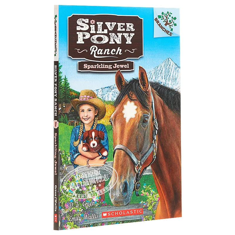 

Серебряный Ранчо «Пони» 01, сверкающий драгоценный камень D L, зеленый ШКОЛАСТИК, США 9780545797658 Книга