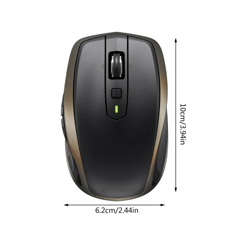 652F 1Set Cangkang Bawah Atas Mouse Asli untuk Penutup Casing Mouse Mx