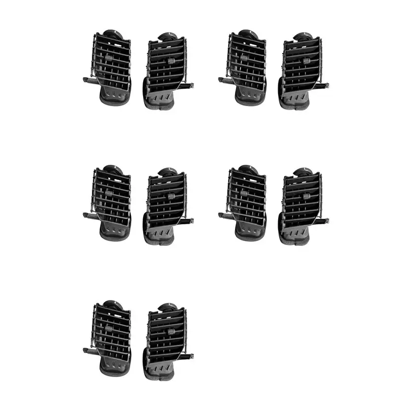 5Pair Dashboard Air Conditioning Outlet Grille Nozzle For Toyota Hilux 2004-2015 Central Control A/C Air Vent Assembly-AS55