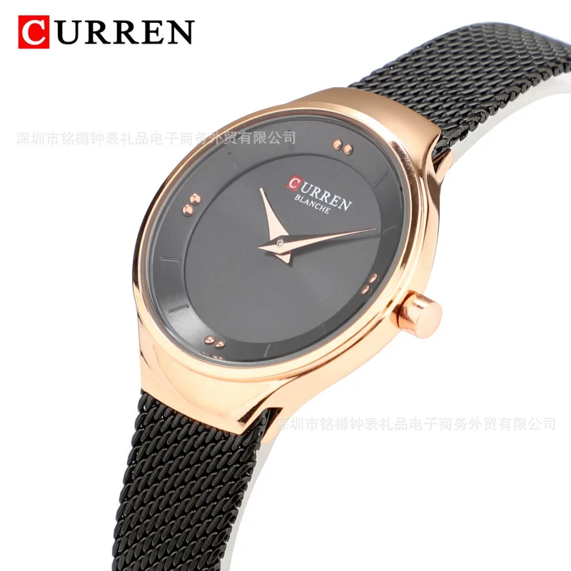 Curren 9028 женские часы водонепроницаемые кварцевые часы с сетчатым ремешком модные женские часы наручные часы