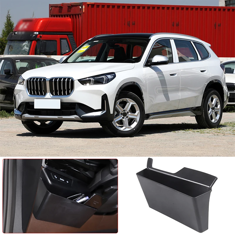 For BMW X1 U11 2023-2026 LHD ABS Car Interior Dashboard Lower Left Storage Box Driving License Side Coin Box Accessories