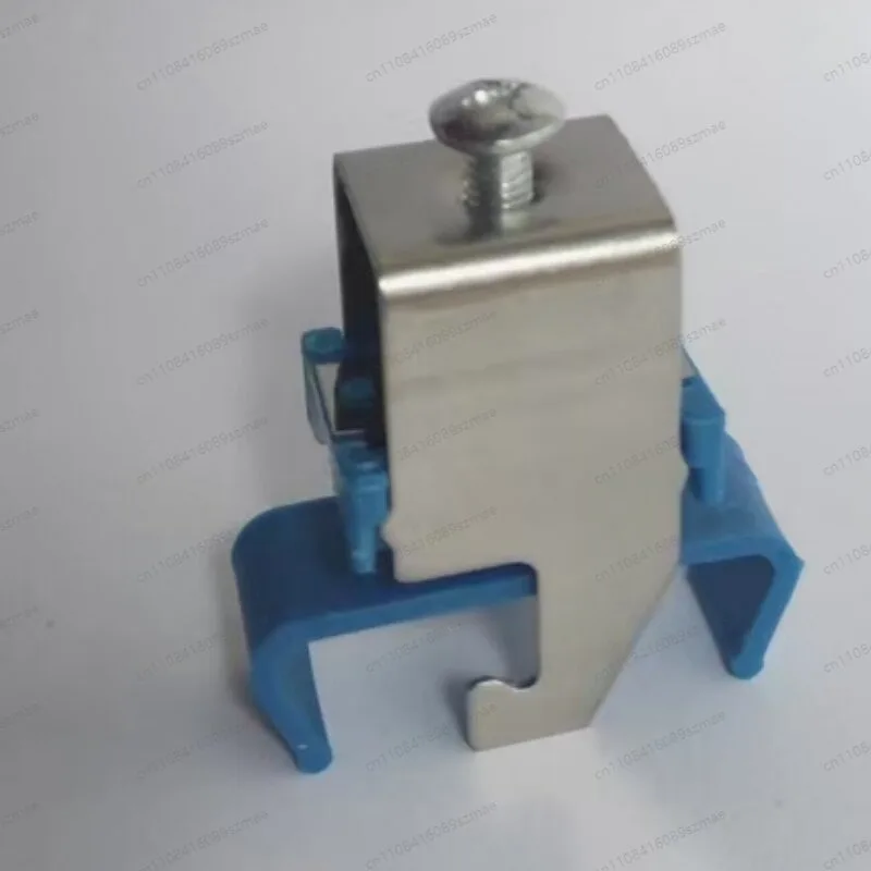 304 Stainless Steel Cable Clamp, C-Shape Pipe Bracket for Electrical Conduit, Heavy Duty Bridge Clip for Wire Management