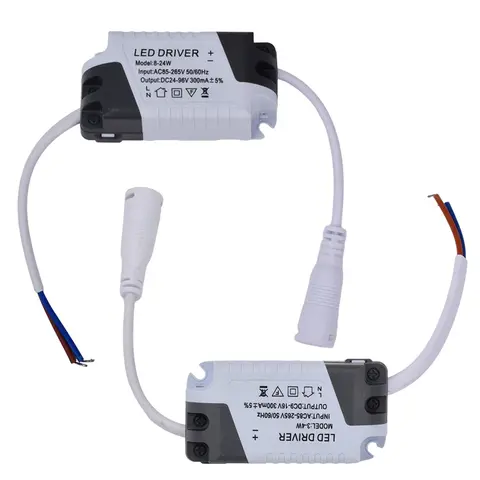Driver a corrente costante LED AC 85V-265V 3-4W 4-7W 8-12W 12-18W 18-24W 24-36W Trasformatore adattatore di alimentazione per luce di pannello
