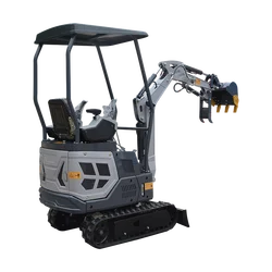 EPA Backhoe Excavator 1.5 Ton Crawler Digger Farm Use Minibagger 1 Ton Mini Excavator Machine Customization For Sale