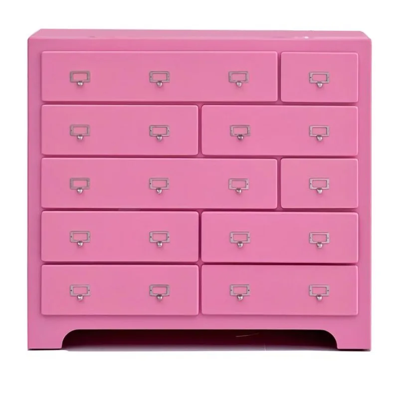 

Ten drawers, chest cabinets, storage lockers, all solid wood, pink bedroom, entrance cabinet, display cabinet, side cabinet.