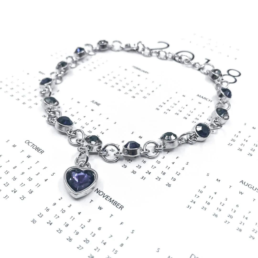 

Women's fashion Bracelet Ocean Heart Bracelet Accessory - Crystal bracelet