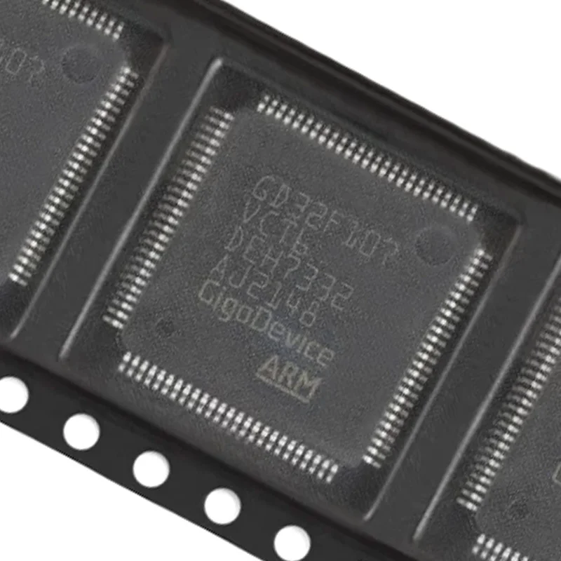 Brand New Original Gd32F107Vct6 Lqfp-100 Arm Cortex-M3 32-Bit Microcontroller-Mcu Chip