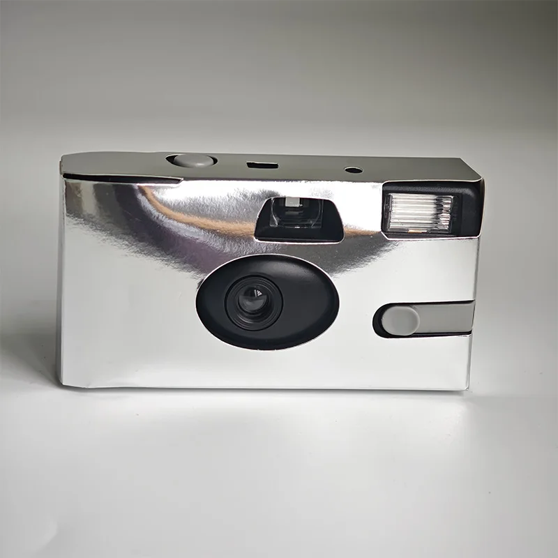 Retro 35MM Disposable Film Camera Half Frame 24 Shots Reusable Design for Wedding Party Travel Photography Gift Collection