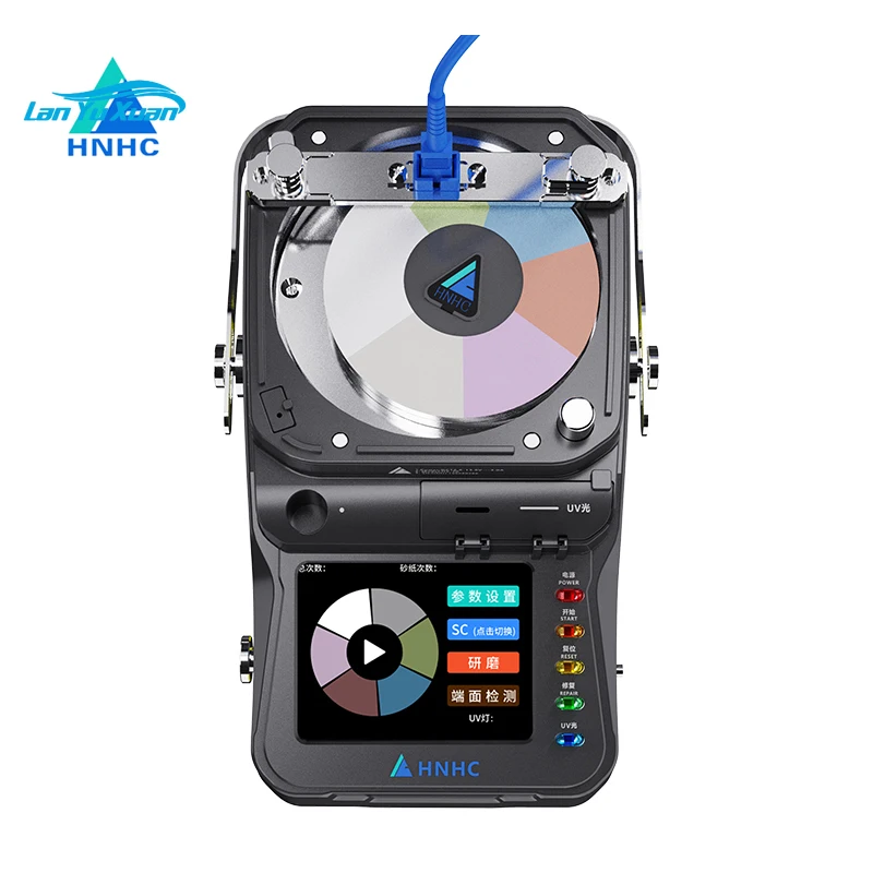 

Fiber Optic Polishing Machine with Water Fiber Optic Patch Cord Production Equipment Fiber Connector Grinding Machine