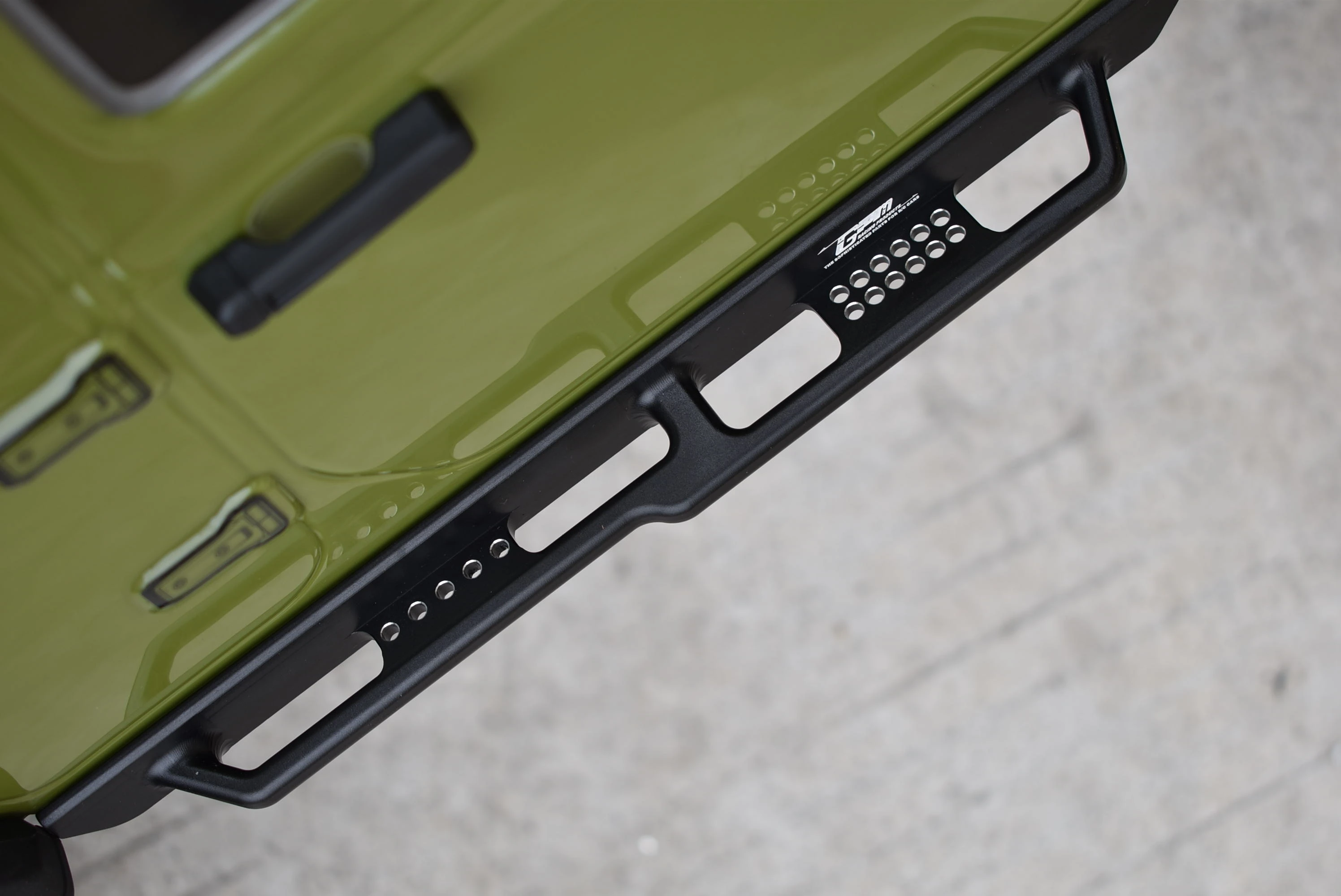 GPM AXIAL SCX6 Jeep Trial Honcho For Aluminum Side Steps (Silver Inlay Version)