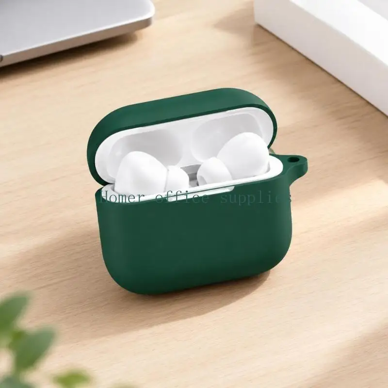 K43B Protective Earbud Case Cover for 2, Fitted Silicone Build That Keep the Lid and Earbud Accessible