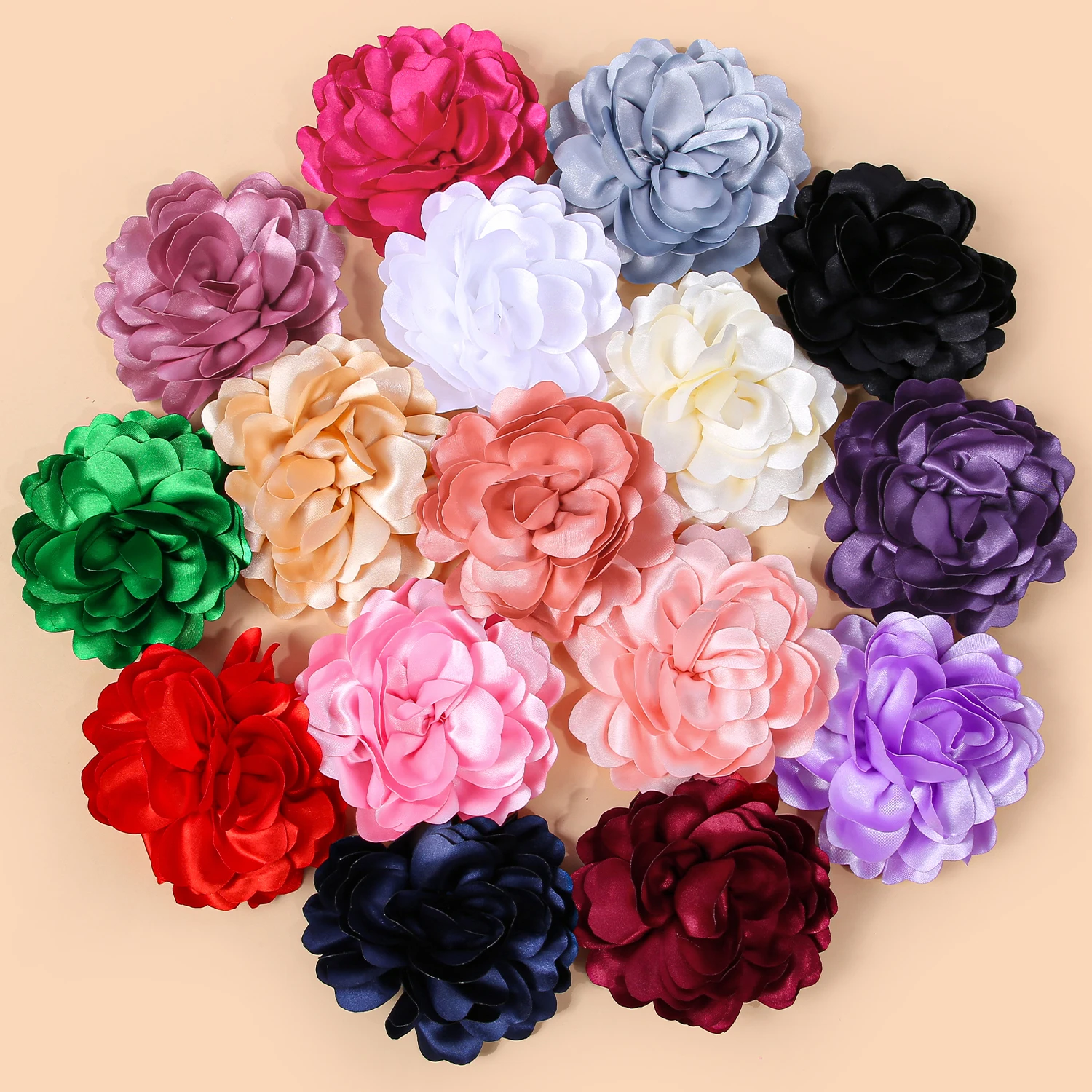 

4 шт., заколки для волос с цветочным принтом для девочек, милые красивые заколки с цветком, заколка для волос для детей, аксессуары для детей