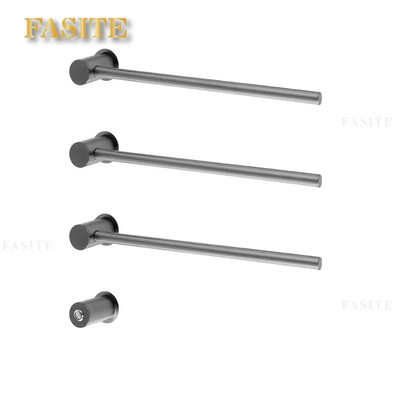 for Watermark Electric Towel Bar Gun Gray Gold Dark Line Embedded Intelligent Constant Temperature Heating Belt Pre-embedded