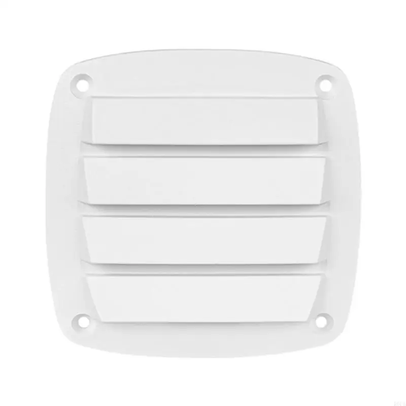 Ventilation Ducting Louver Cover with Screw Holes for Boat Cabin Compartment 