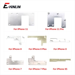 5pcs LCD Screen Display Battery Spacer Iron Fixed Clip Holder Metal Plate Bracket Cover For iPhone 7 8 Plus X XR XS 11 Pro Max