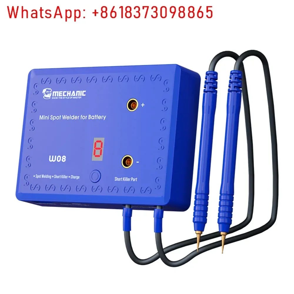 Mechanic W08 Spot Welding Machine Mini Multi-functional Battery Charging Circuit Detection Rechargeable Phone Repair Tool