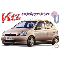 Fujimi 04738 Static Assembled Car Model 1/24 Scale For Vitz U 5 doors Car Model Kit