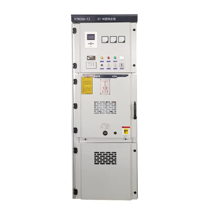 High Voltage Indoor Metal Clad Switchgear KYN28-12 Customizable Electrical Distribution Cabinet for Factories Substations