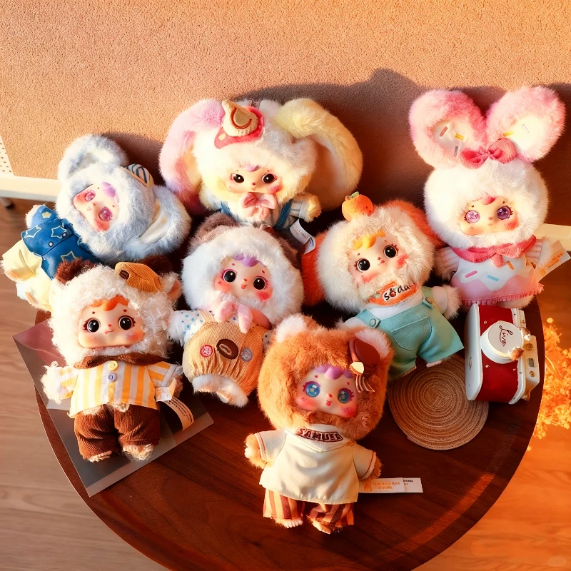 صموئيل 100% دينغ إنها سلسلة وقت الشاي أفخم صندوق أعمى الكرتون لطيف محشوة دمية حقيبة قلادة لعبة عصرية ديكور المنزل مفاجأة هدية #6