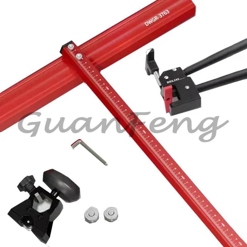 T‑Shaped Manual Floor‑Tile Pusher Cutter, 22mm Metal Large‑Size Labor‑Saving Cutting Knife for Floor Tile, Glass and Rock Slab