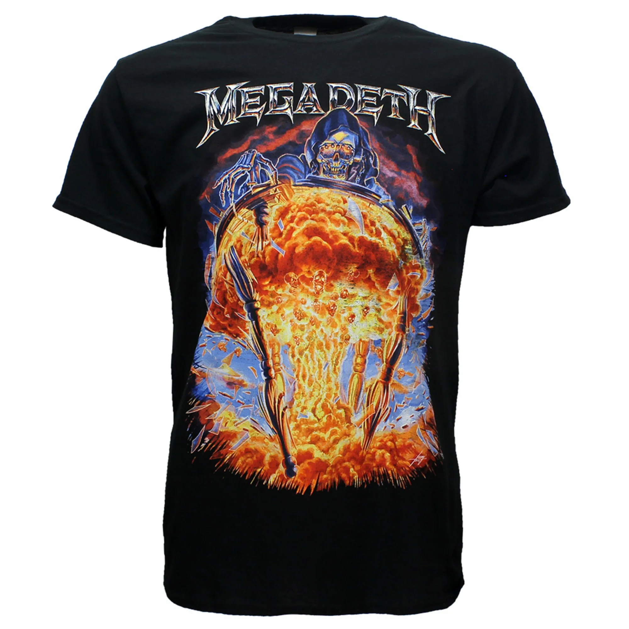 

Megadeth Countdown To Extinction T-Shirt Men's and Women's Short Sleeve Vintage Band Y2k Brand T-shirt Summer Tops Men Clothing