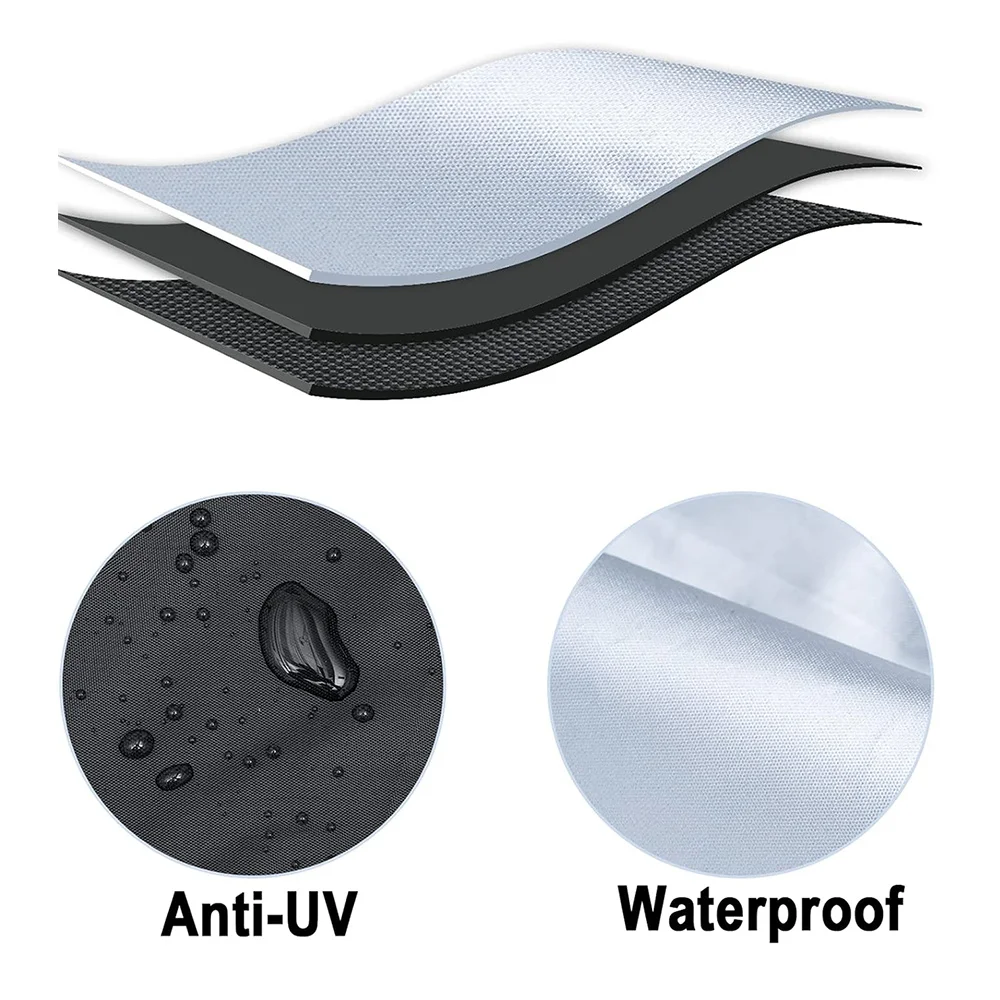 شخصية مخصصة للماء غطاء دراجة نارية في الهواء الطلق دراجة نارية المطر دعوى الغطاء الواقي الغبار والشمس #3