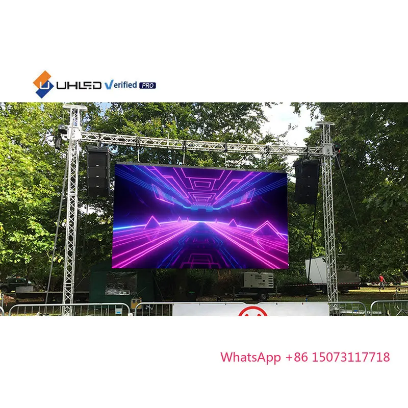 จอ LED สำหรับใช้งานภายใน/ภายนอกอาคาร รุ่น P2.9 P3.91 ขนาด 4*3 เมตร สำหรับงานคอนเสิร์ตและให้เช่าเวที