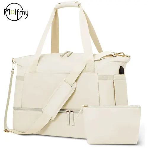 Imagen 1 del producto Bolsas de gimnasio deportivas, bolso de viaje para gimnasio para mujer, bolso de Yoga, bandolera multifunción para natación, Bolsa de entrenamiento físico para viajar