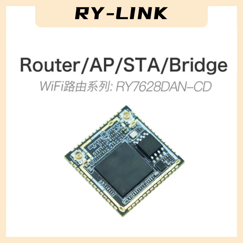 RYLINK7628N Serial to WiFi Wireless Routing Module Remote Transmission Linux Embedded Development