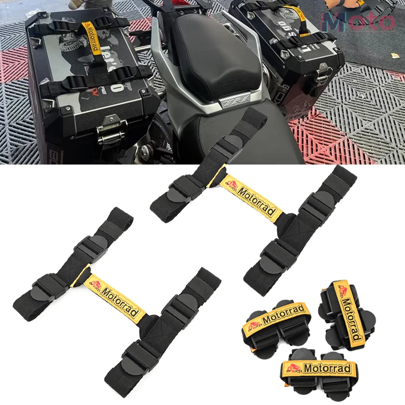 Universal Motorcycle Side Box Handle Strip Strap Aluminum Alloy Pannier Top Case For BMW R1200GS LC R1250GS ADV F850GS G310GS