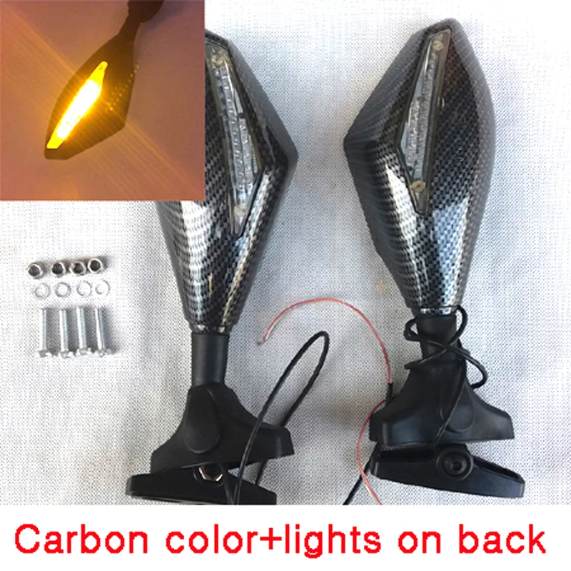 Motorcycle Rearview For Yamaha MAX500 2008 2014 2009 2010 2011 2012 2013 Mirror with Integrated Turn Signal