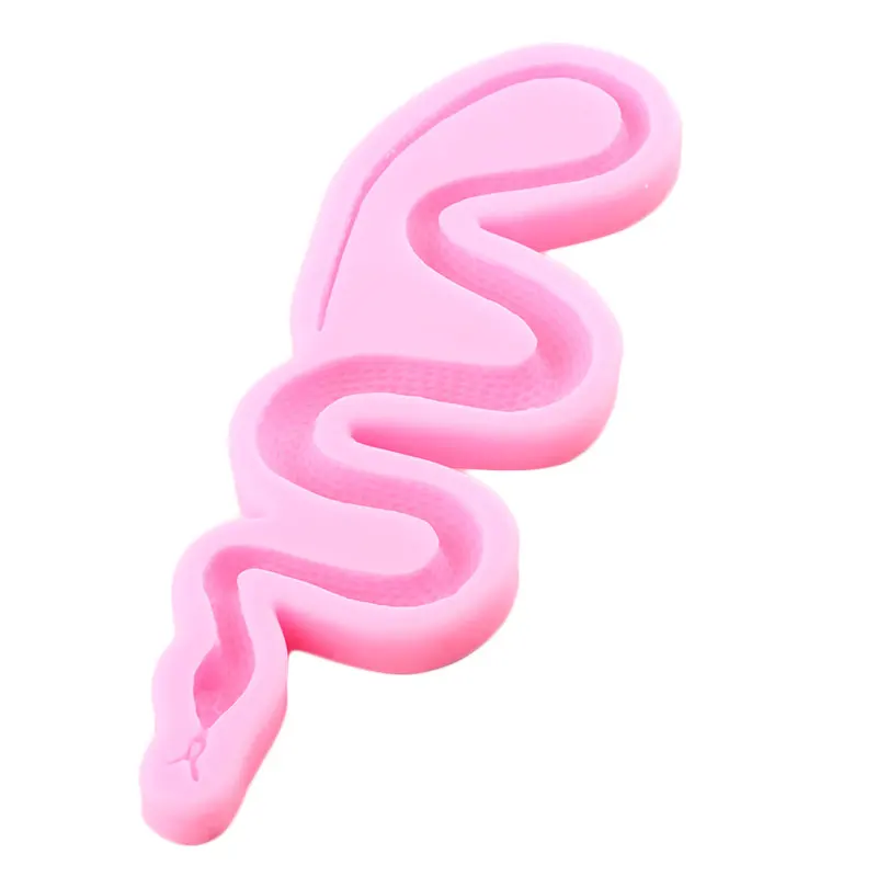 Snake Silicone Mold Fondant Cake Decorating Tools Cupcake Candy Resin Clay Chocolate Gumpaste Mould Kitchen Baking Accessories
