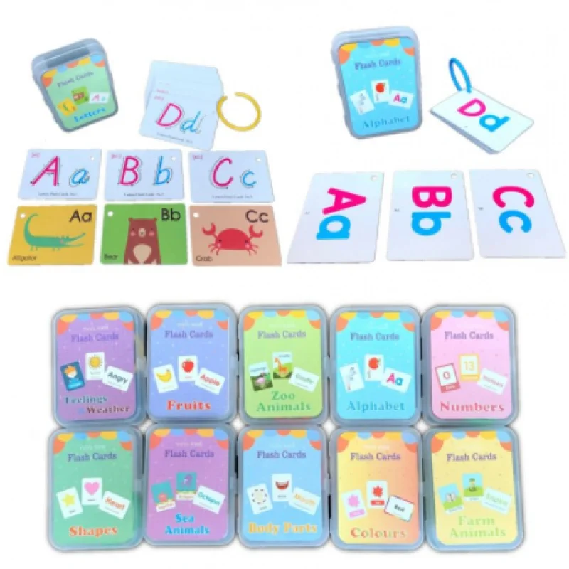 

Kids Flash Card English Word Card Children Educational Home Learning Alphabets Card