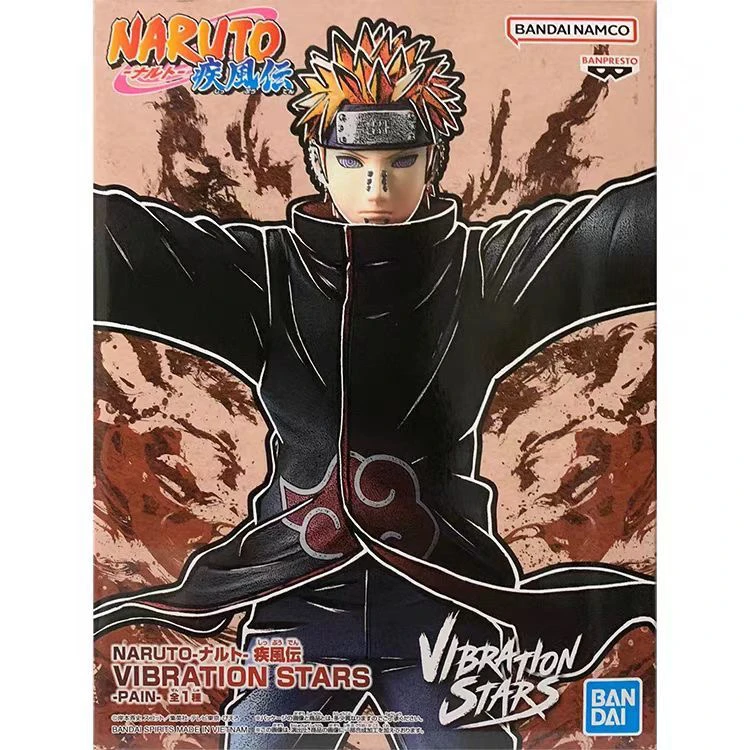 En Stock Bandai Original Banpresto NARUTO vibración estrellas dolor Akatsuki modelo figuras juguetes Anime figura de acción