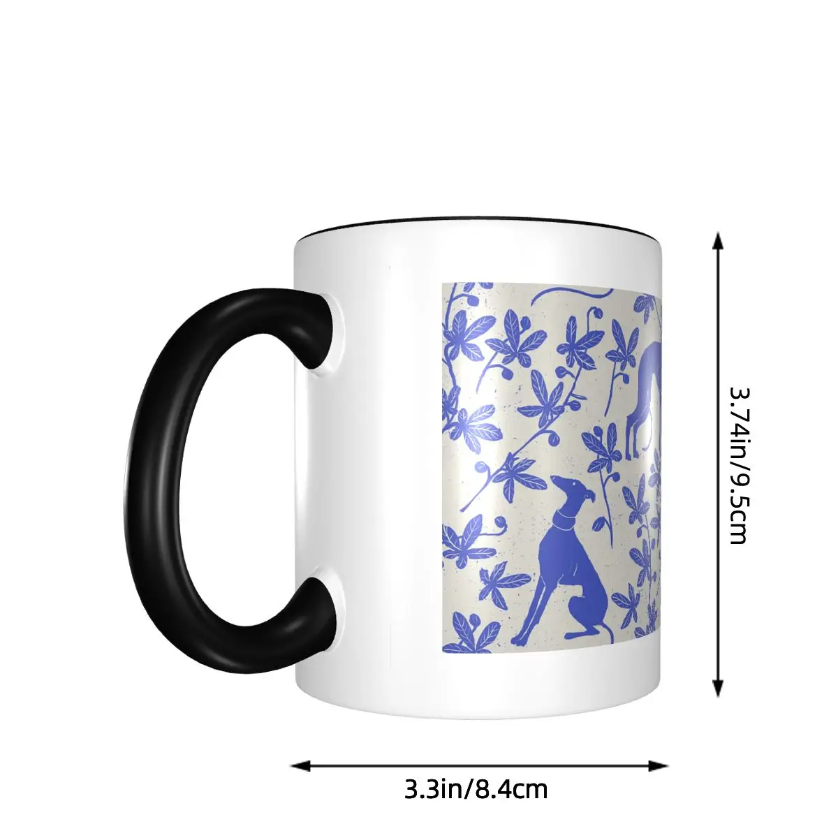 Italian Greyhounds Mug Funny Ceramic Coffee Cups Tea Mugs Milk Cup Drinkware Gifts for Friends