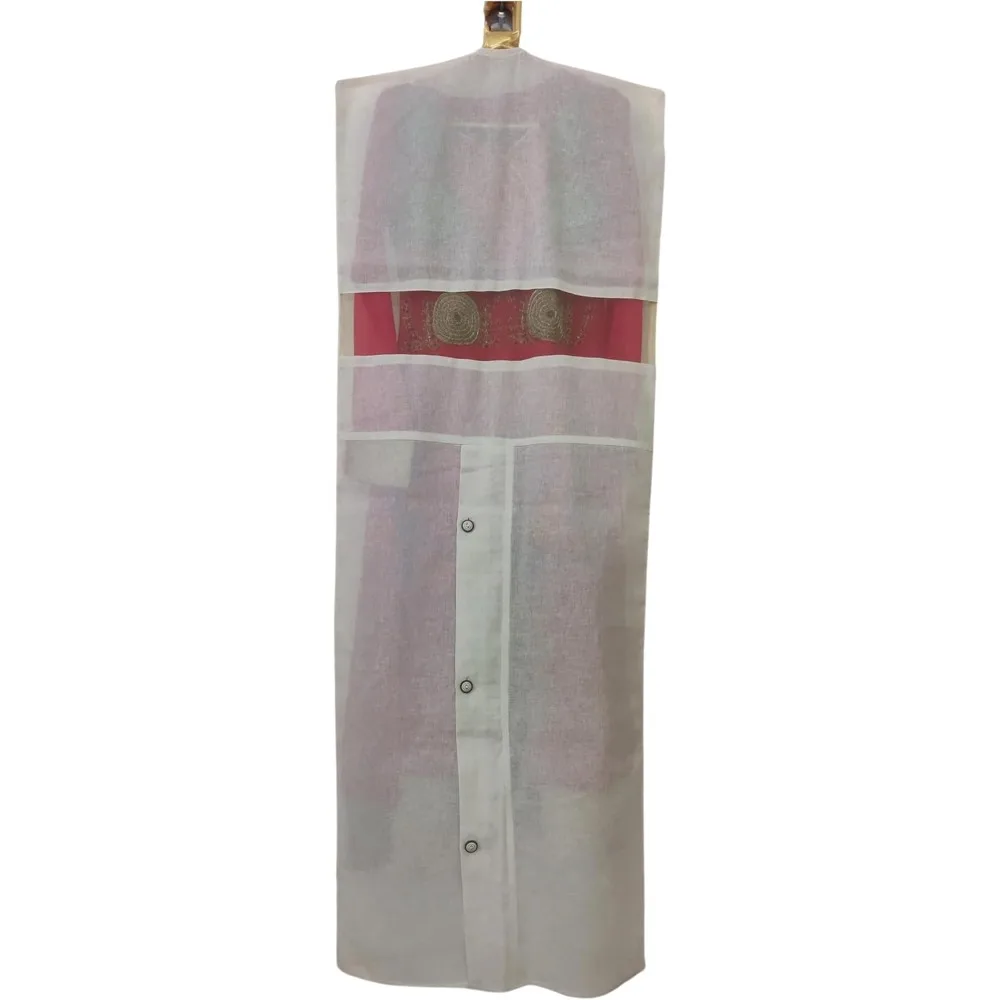 

Breathable Garment Bags 22x60 for Suits, Dresses, and Saris - Ideal for Closet Storage, Travel, and Wardrobe Organization, Dustp